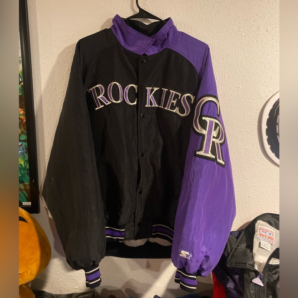 Vintage Starter Colorado Rockies 90s jacket